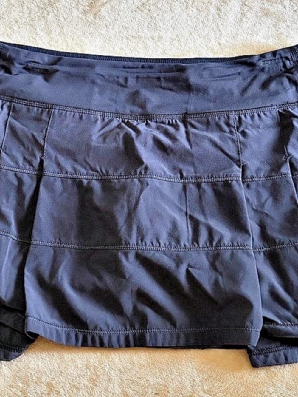 lululemon Pace Rival Mid-Rise Skirt Black Athletic Skirt